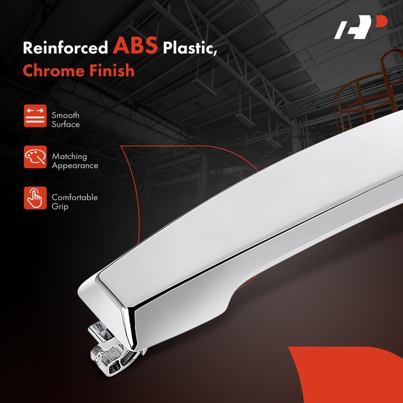 A-Premium Front Left Driver Side Exterior Door Handle with Keyhole