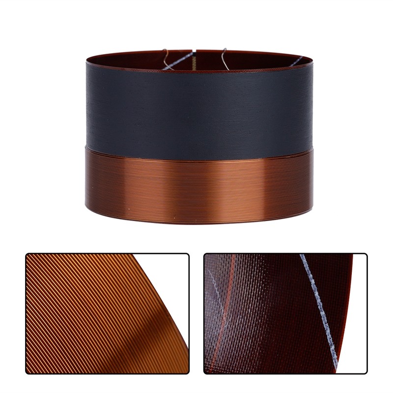 1PCS 75.5mm Audio Bass Speaker Voice Coil Woofer Sound Drive
