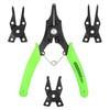 OEMTOOLS 25012 4 in 1 Combination Snap Ring Pliers Set,