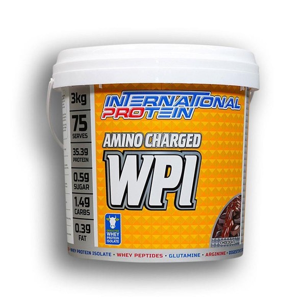 International Protein Amino Charged WPI Chocolate 3kg