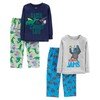 Simple Joys by Carter's Boys' 4-Piece Pajama Set (Cotton Top