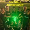 SPARK CATCH Light Up Softball 12", Glow in The Dark