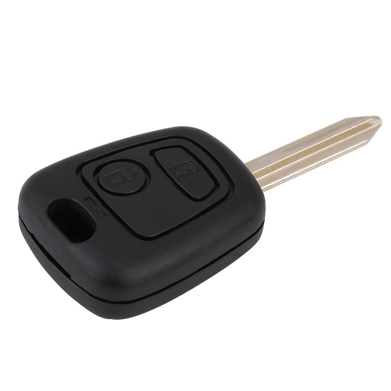 2 Buttons Car Remote Key Fob 433MHz ID46 for Citroen
