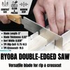 KAKURI Mini Japanese Pull Saw Set with Carrying Case -