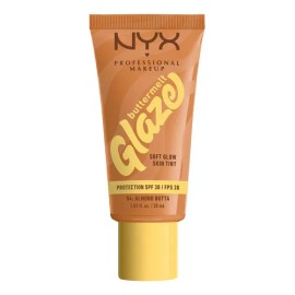 Base de maquillaje lquida Buttermelt Glaze tono Almond butta 30ml NYX Professional Makeup