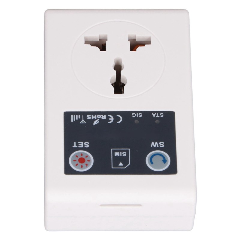 10A Smart Outlet Plug Wireless Power Socket Mobile GSM Phone