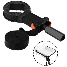 Angle Tensioner Right Angle Clamp Aluminium Alloy Corner Clamp 90 Degrees Corner Screw Clamps Frame Tensioner Band Tensioner with 4 Jaws Angle Clamp Mitre Clamp Corner Clamp for Picture Frame, Drawer