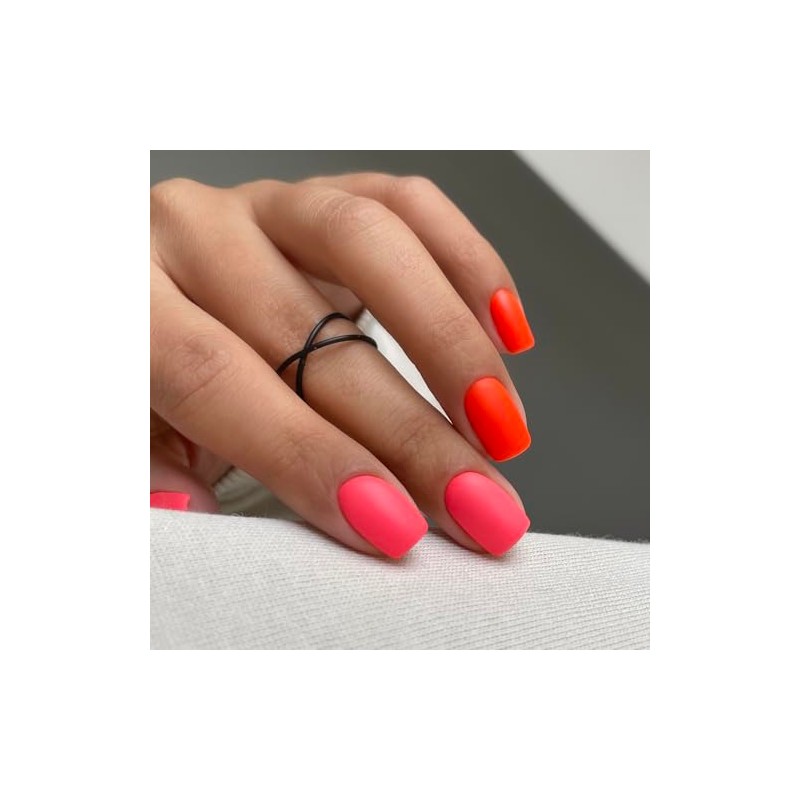 Semilac UV Nagellack Hybrid 445 Tropical Flamingo 7 ml