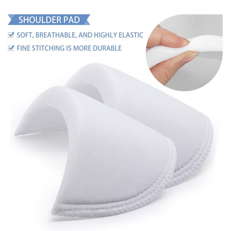 Jamsinmu 4 Pairs Shoulder Pads Foam Practical Push Up Pads