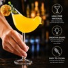 Bird-Shaped Cocktail Glasses 5oz/150ml – Creative Clear Glass Goblets, 2pc