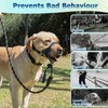 BARKLESS Muzzle Leash for Heavy Pullers, No Pull Stylish Head
