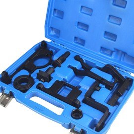 UTMALL Camshaft Timing Tool Kit Compatible with Ford Land Rover Explorer Mustang Ranger Mercury Mountaineer Mazda 4.0L 4015CC SOHC V6 8 Pieces