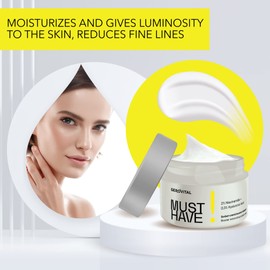 Sorbet Booster - Moisturising - Face Cream with 2% Niacinamide, Reduces Fine Wrinkles, Gives Skin Radiance, 50 ml, Gerovital Must Have
