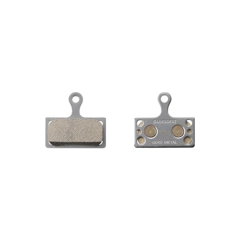 Shimano Unisex - Adult G04S Disc Brake Pad, Dark Grey/Multicoloured,
