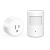 SEHOMY Motion Sensor Switch with Outlet for Bathroom Kitchen, Control