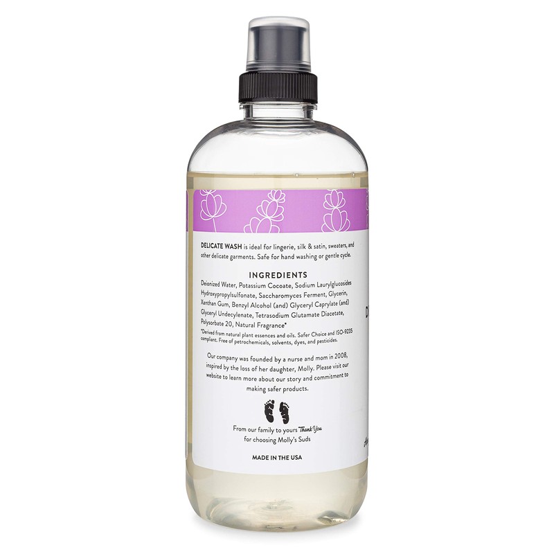 Molly's Suds Delicate Wash Liquid Laundry Soap | Clean, Simple