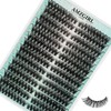Eyelash Extensions, 280 Pieces, DIY Lash Clusters, 50D D Curl