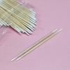 Dual-Sided Pointed Slim Wooden Crevice Cleaning Stick 100 Pieces 8ea