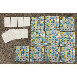 Don Clemente Mexican Loteria 10 Hojas Sheets 1.5” & 30 Tablas Carton Boards