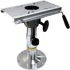 Yuleimy Adjustable Boat Seat Pedestal with Slider and Post, 13-19 Inch