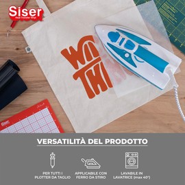 Siser® EasyWeed® Terra di Siena, 30 cm x 1 m, Thermally Transferable Flex Film for Personalising Fabrics, Creative Hobbies, Certified according to VeganOk and Oeko-Tex Standard 100 Class I
