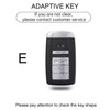 HIBEYO Key Fob Cover Compatible with Honda Acura RLX MDX