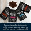 Gourmet Coffee Sampler Gift Box Set, Roasted Coffee Ground, Sumatra