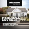 Kwikset Maven Entry Door Knob with Lock and Key, Secure