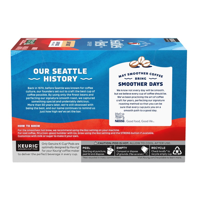 Seattle's Best K-Cup Pods - 10ct Lighthouse Blend