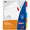 Avery WorkSaver Big Tab Insertable Dividers, 5-Tab, 1 Set (11220)