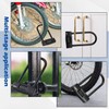 Lawnize Bike Lock u Lock Combination,Resettable Code,Long Shackle,Heavy Duty Padlock