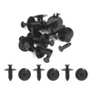 sourcingmap 10 Pcs 6mm Hole Push in Rivet Retainer Fastener