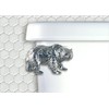 Functional Fine Art Bear Chrome Decorative Toilet Flush Handle/Tank Trip