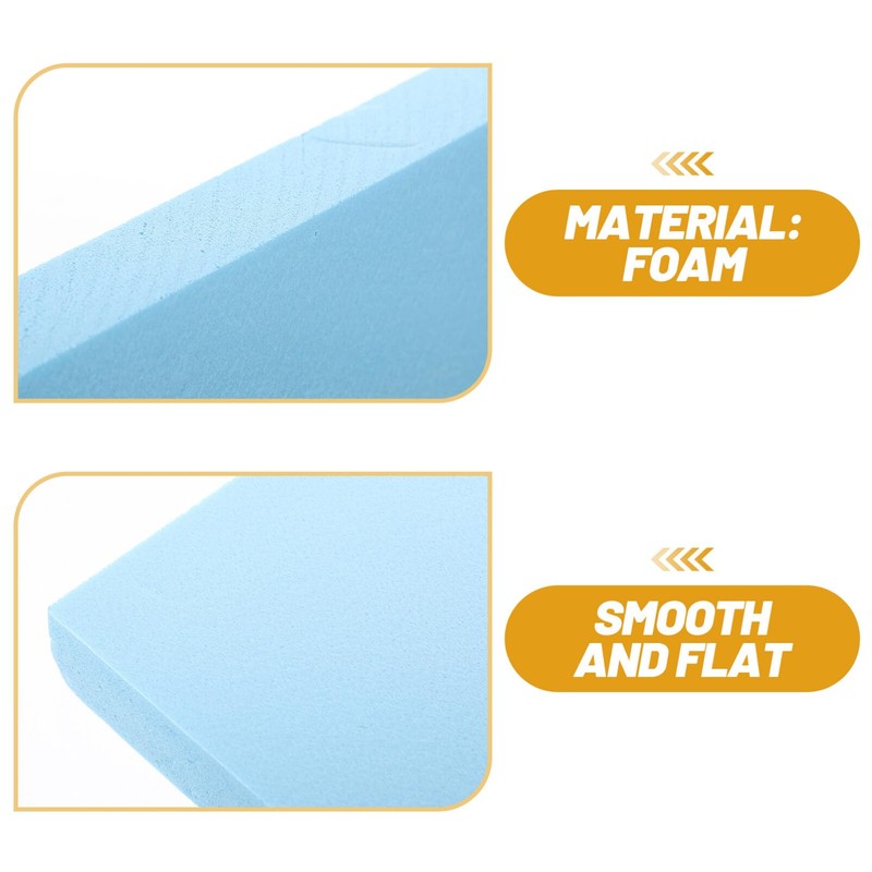 TEHAUX 2pcs Foam Board Model Foam Crafting Material Bend Shape
