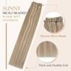 Sunny Hair Beaded Weft Hair Extensions Human Hair 50G Micro
