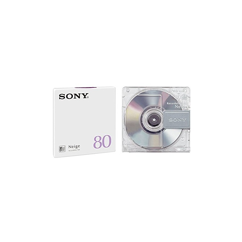 ソニー ミニディスク 80分 1枚パック MDW80NED