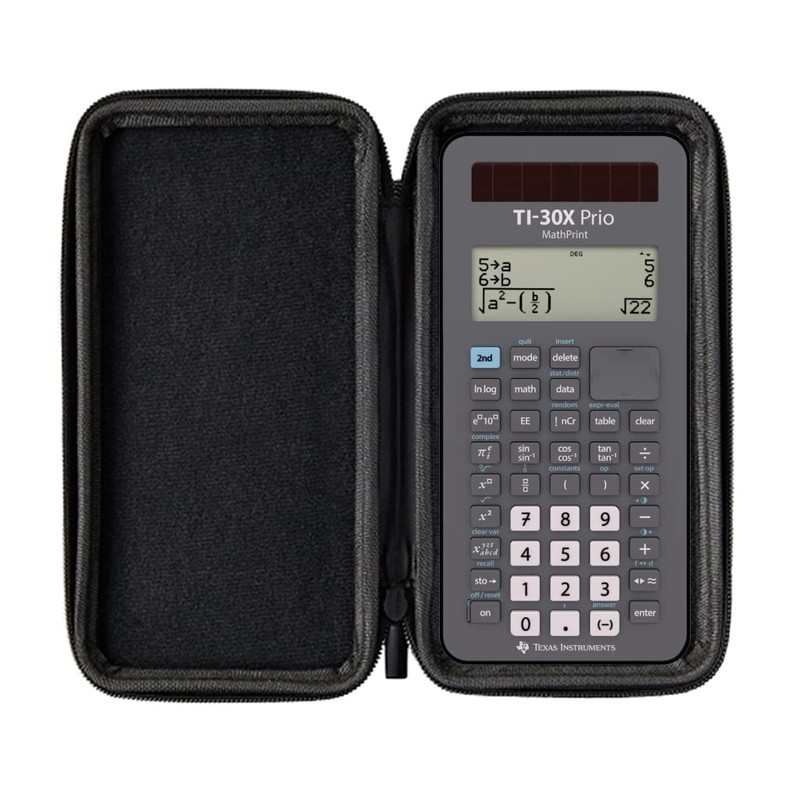 TEXAS INSTRUMENTS Calcuso TI-30X Prio MathPrint + Wyngs Protective Case