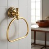 Antique Brass Toilet Paper Holder Towel Ring, Antique Towel Hook