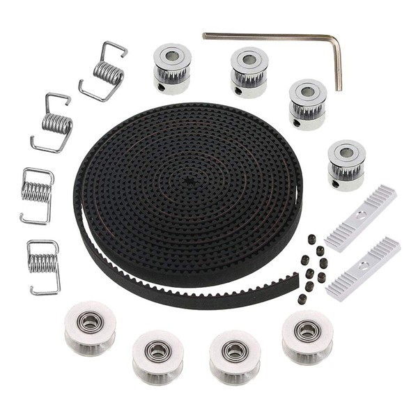 KeeYees 5M Zahnriemen 6mm Breite + 4pcs 20 Zähne 5mm