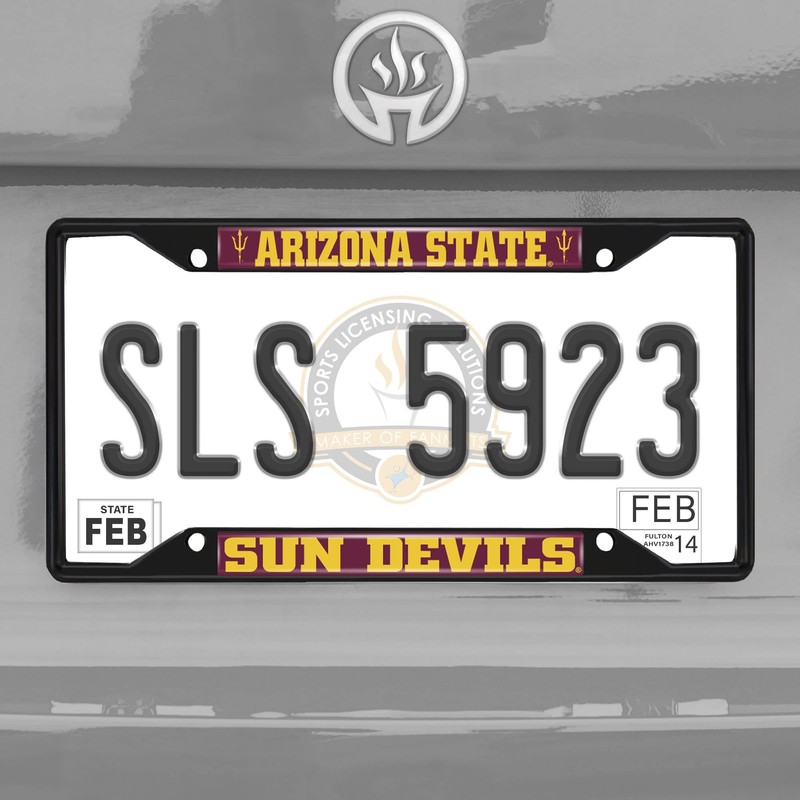 FANMATS 31244 Arizona State Sun Devils Metal License Plate Frame