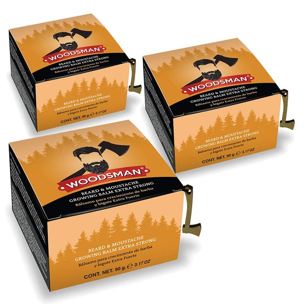 Woodsman - Balsamo de Crecimiento de Barba y Bigote Extra
