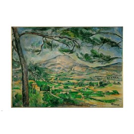 CEZANNE Mont Sainte-Victoire Courtauld FINE ART POSTER Impressionist 24X36