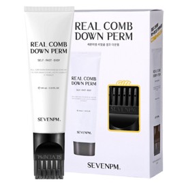 Seven PM Realcom Men's Down Perm for all hair types, 100ml, 1 pc / 세븐피엠 리얼콤 남성용 다운펌 모든모발용, 100ml, 1개