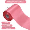 TONIFUL 10 cm x 20 m Peach Red Pink ​Ribbon,