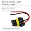 BWBWND 2PCS 9005 9006 HB3 HB4 Female Adapter Wiring Harness