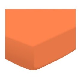 SheetWorld Fitted Basket Sheet - Burnt Orange Jersey Knit - Solid Colors