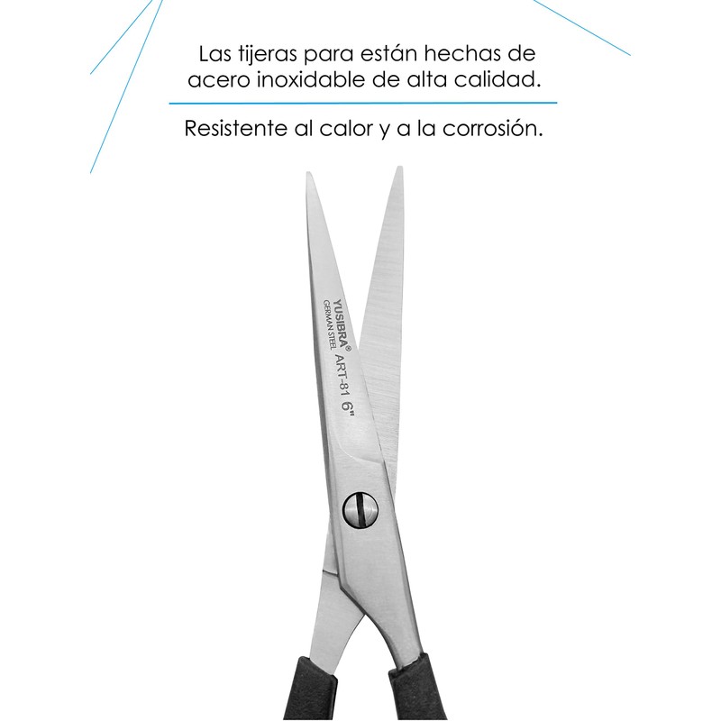 TIJERA PARA CORTE DE CABELLO PROFESIONALES, TIJERA PARA PELUQUERÍA 6"