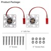 MakerFocus 2pcs Raspberry Pi 4B Fan, Raspberry Pi Cooling Fan