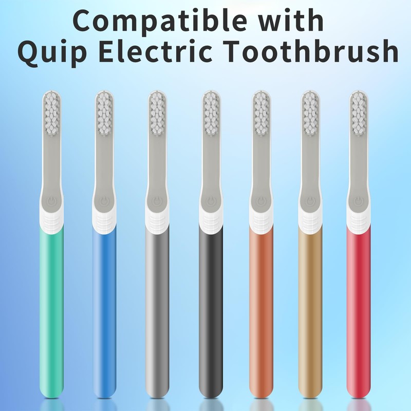 YMPBO Toothbrush Replacement Heads for Quip Electric ToothbrushAdult, 10 Pack