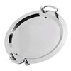 Stainless Steel Buffet Plate Bright Mirror Finish Serving Tray with